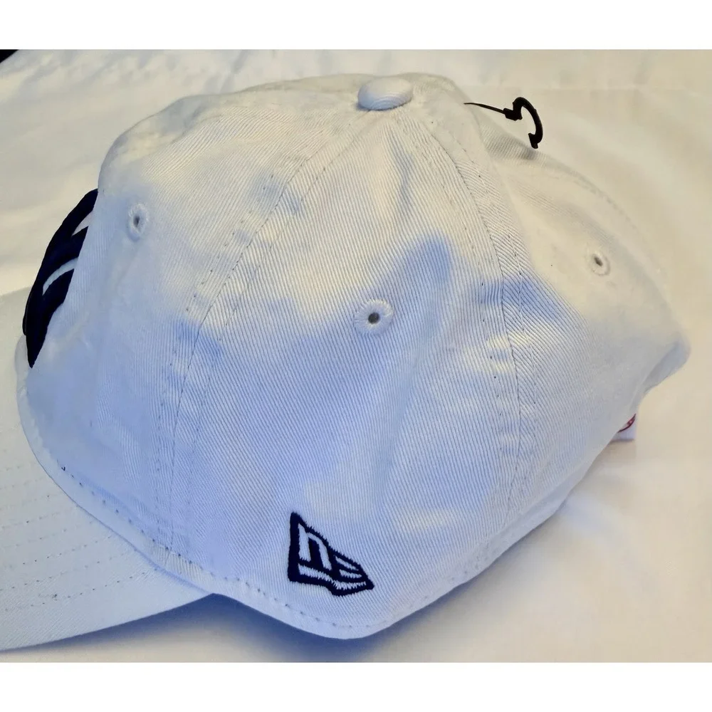 New Era New York Yankees 9Twenty Hat Mens Adjustable White MLB